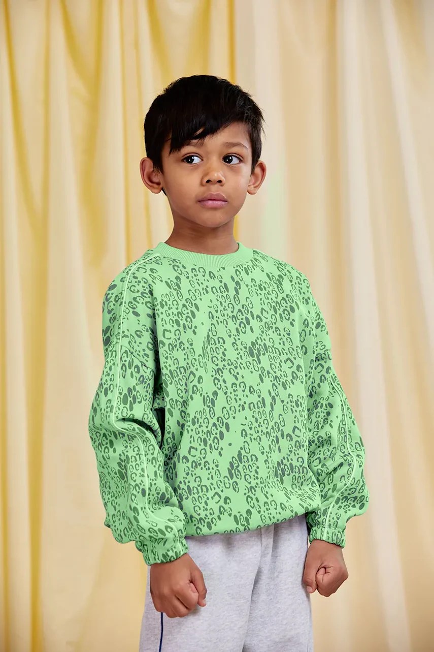 Hanorac de bumbac mini rodini pentru copii – mini leopard Hanorac de bumbac mini rodini pentru copii – mini leopard