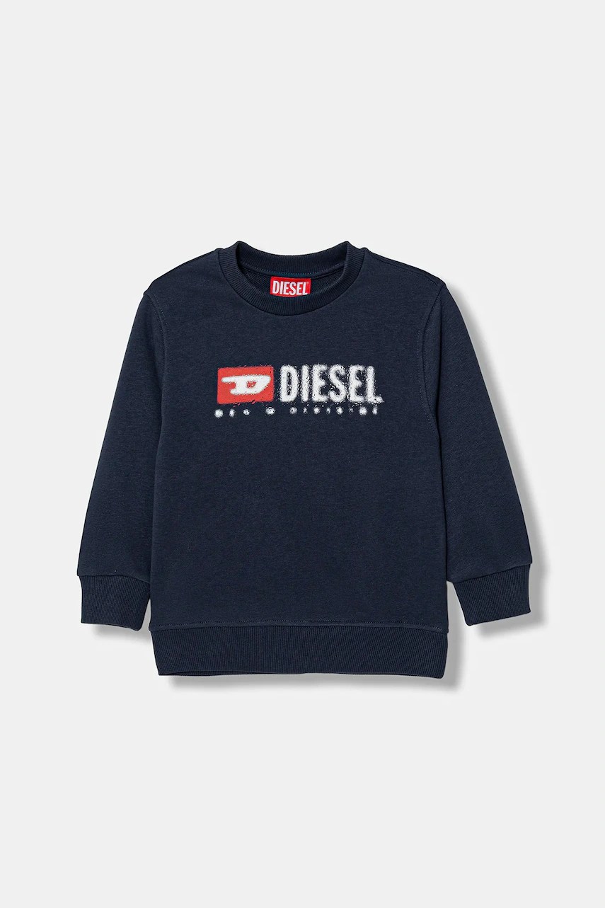 Hanorac diesel din bumbac pentru copii SDROPS OVER SWEAT-SHIRT Hanorac diesel din bumbac pentru copii SDROPS OVER SWEAT-SHIRT