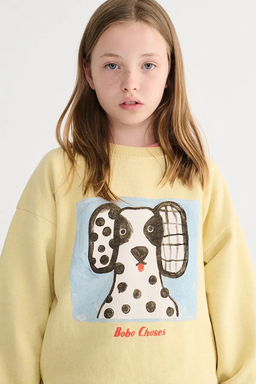 Hanorac bobo choses din bumbac pentru copii Van Dog Hanorac bobo choses din bumbac pentru copii Van Dog