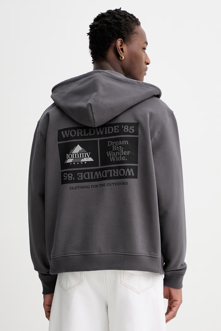 Hanorac de bumbac tommy jeans Hanorac de bumbac tommy jeans