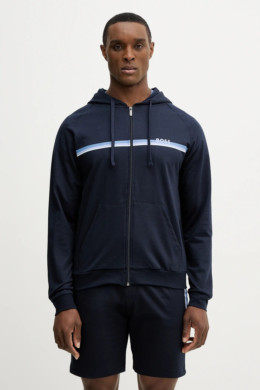 Hanorac BOSS de bumbac authentic jacket h Hanorac BOSS de bumbac authentic jacket h