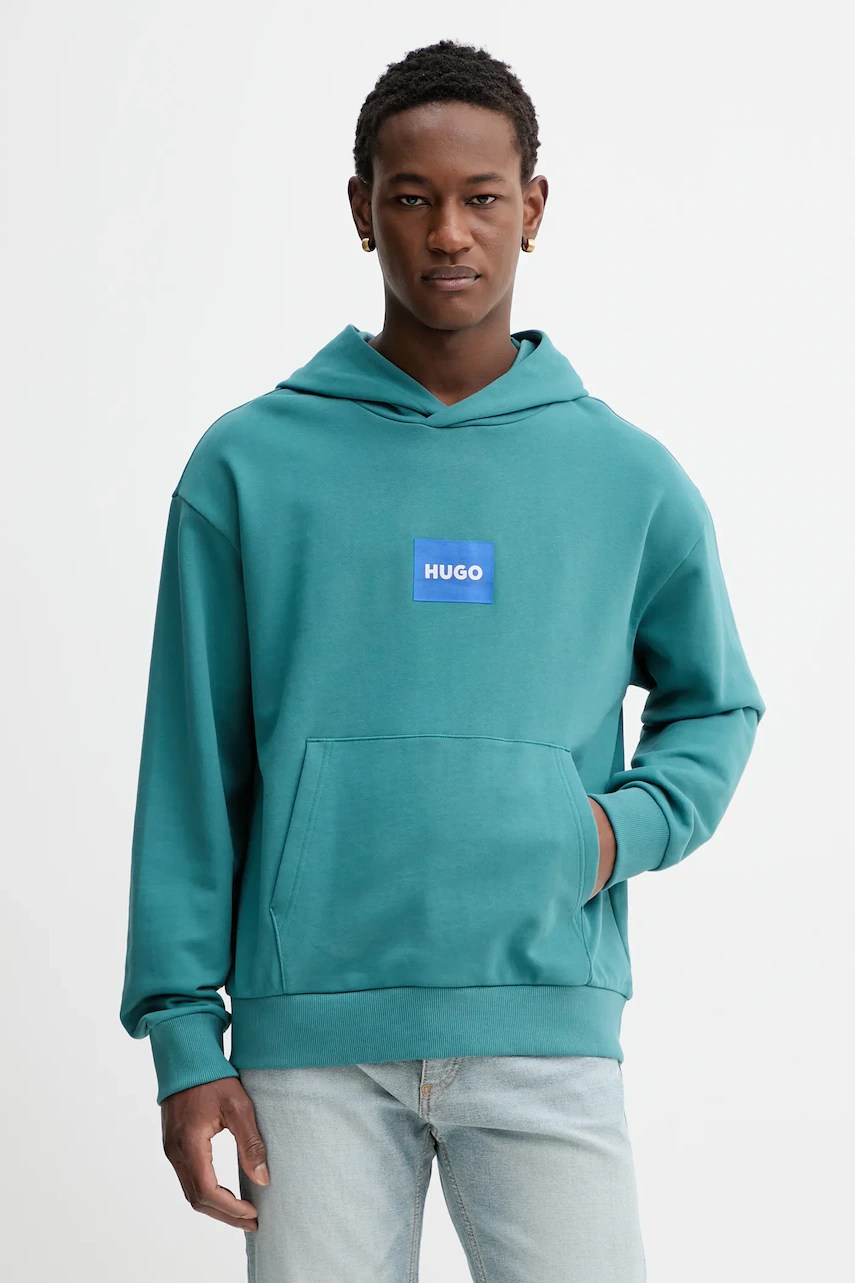 Hanorac de bumbac HUGO blue Nayohood Hanorac de bumbac HUGO blue Nayohood