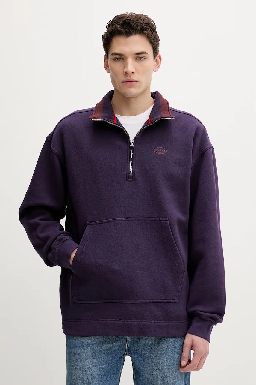 Hanorac de bumbac adidas originals Hanorac de bumbac adidas originals