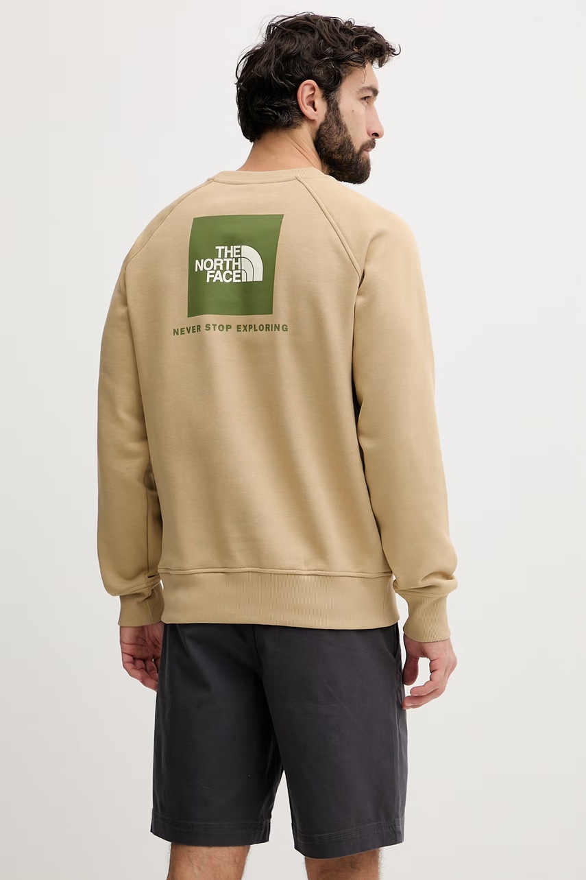 Hanorac pentru bărbați the north face, cu amestec de bumbac Raglan Hanorac pentru bărbați the north face, cu amestec de bumbac Raglan