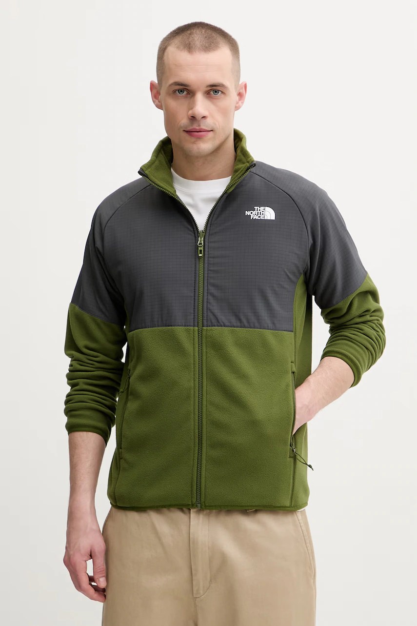 Hanorac cu fermoar pentru bărbați the north face Glacier Heavyweight Hanorac cu fermoar pentru bărbați the north face Glacier Heavyweight
