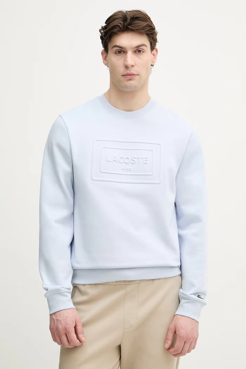 Hanorac bărbătesc lacoste din bumbac Hanorac bărbătesc lacoste din bumbac