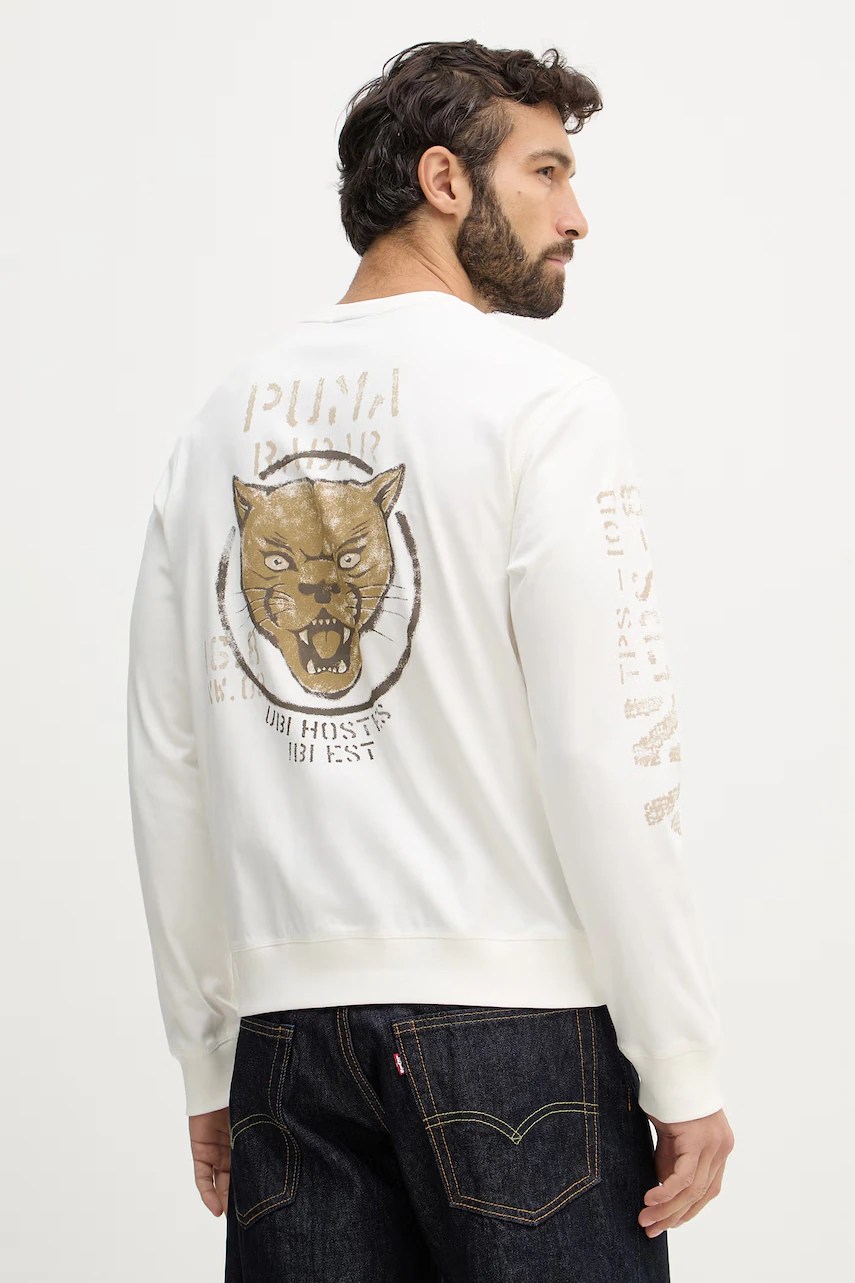 Tricou aeronautica militare longsleeve din bumbac Tricou aeronautica militare longsleeve din bumbac