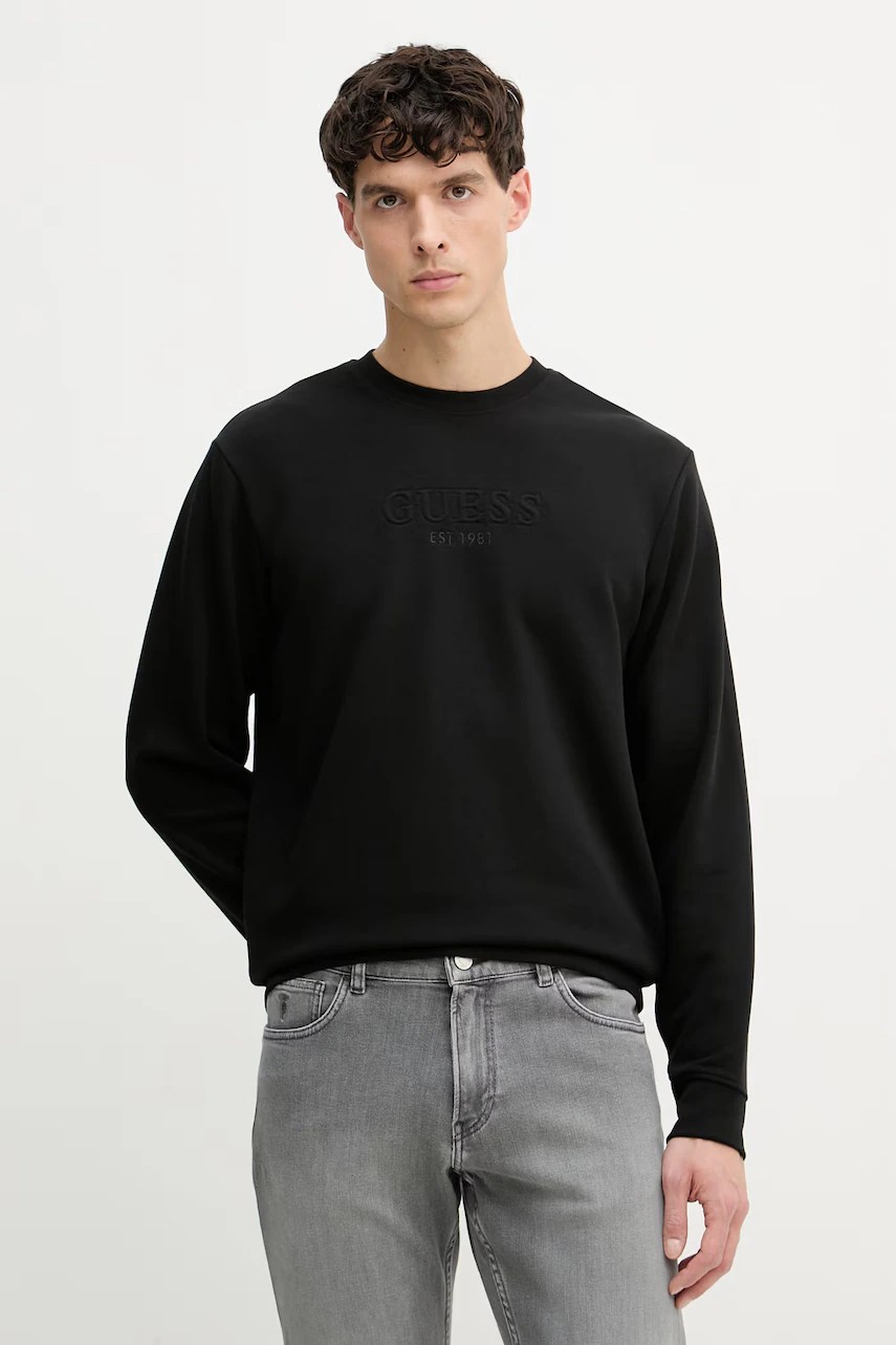 Hanorac bărbați guess din bumbac Hanorac bărbați guess din bumbac