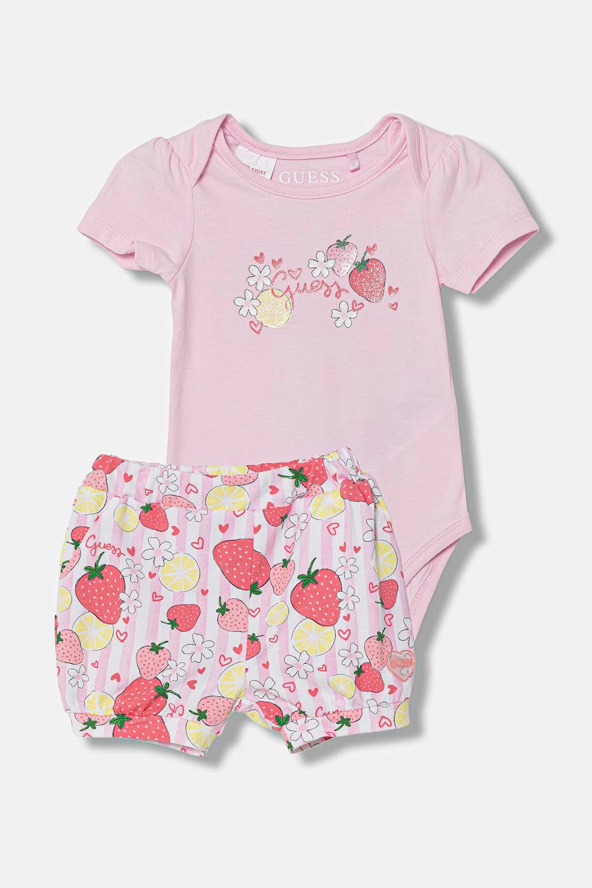 Body pentru bebeluși guess din bumbac Body pentru bebeluși guess din bumbac