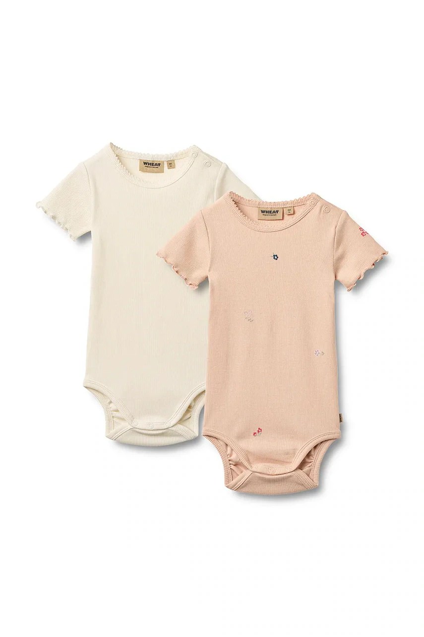Body pentru bebeluși din bumbac cu elastan Body pentru bebeluși din bumbac cu elastan