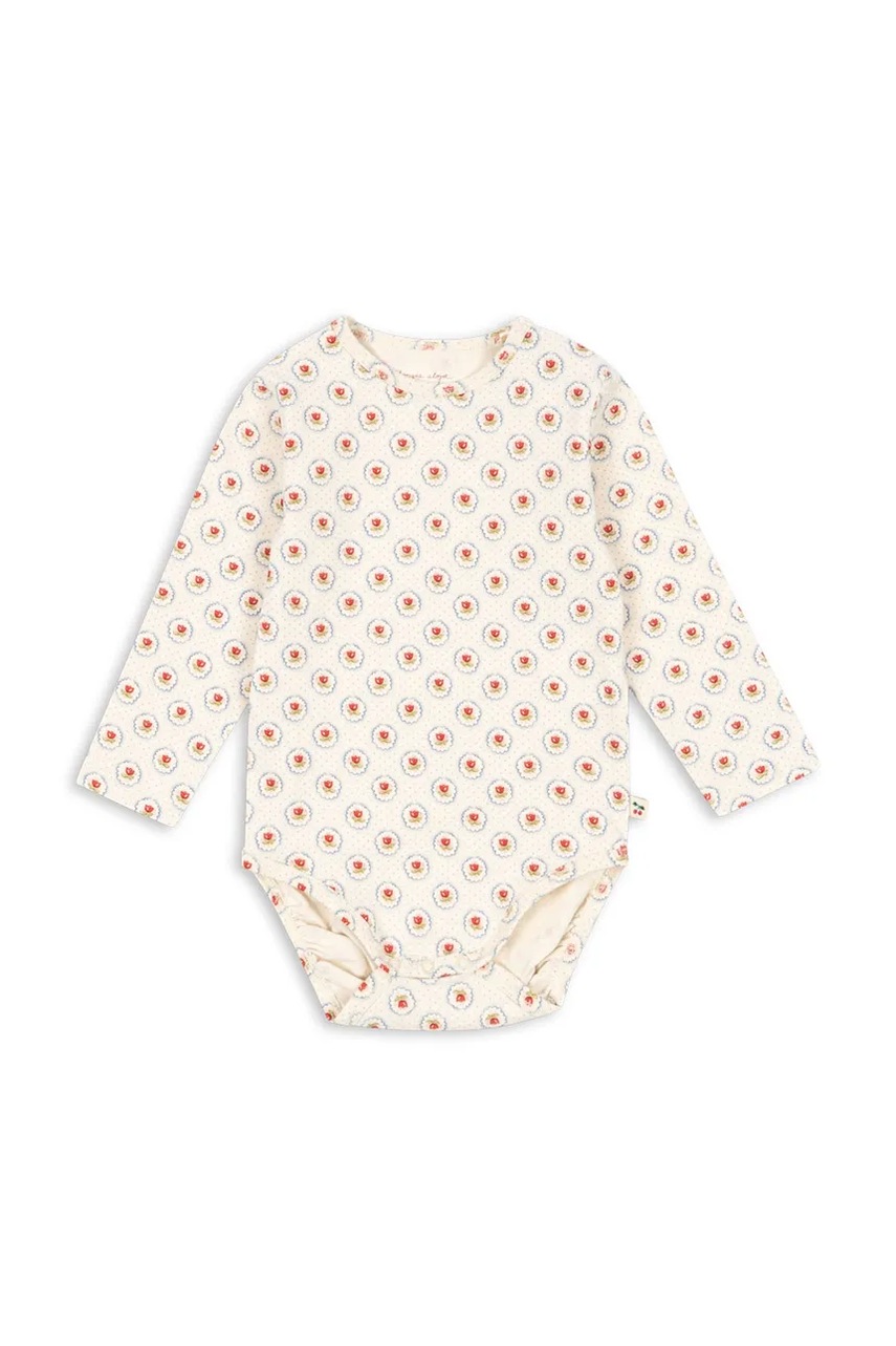 Body bebe mânecă lungă BASIC GOTS konges sløjd Body bebe mânecă lungă BASIC GOTS konges sløjd
