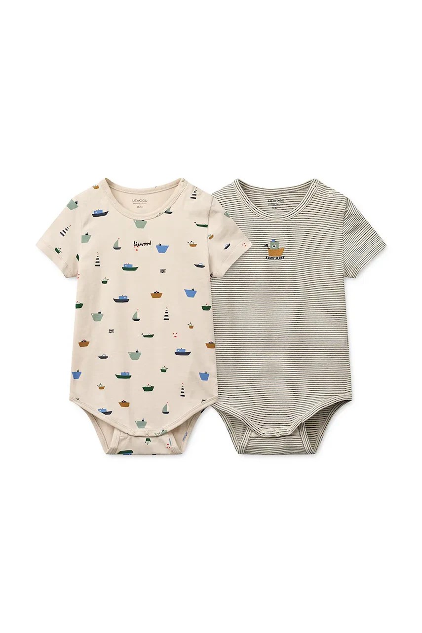 Body-uri fete yanni grow printed SS 2-pack Body-uri fete yanni grow printed SS 2-pack