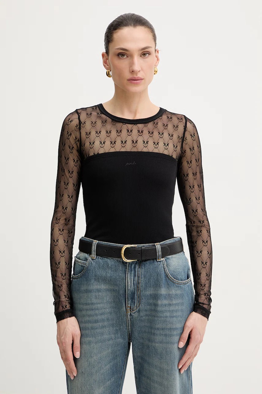 Tricou pinko mânecă lungă Tricou pinko mânecă lungă