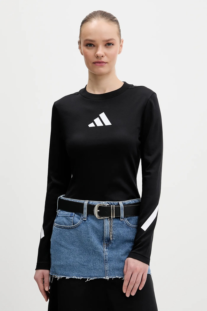 Bluza adidas cu mânecă lungă din bumbac z.n.e Bluza adidas cu mânecă lungă din bumbac z.n.e