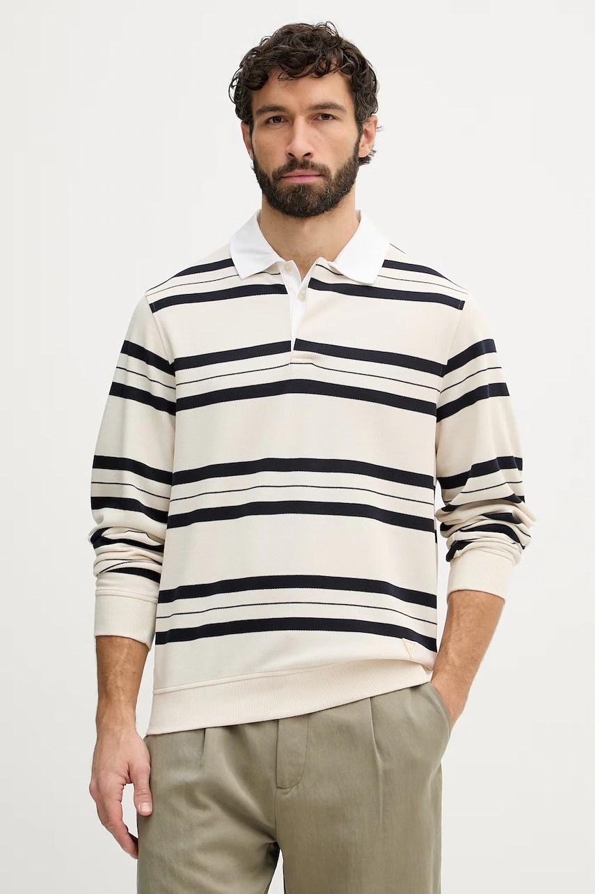 Tricou lung cu mânecă pentru bărbați guess Tricou lung cu mânecă pentru bărbați guess