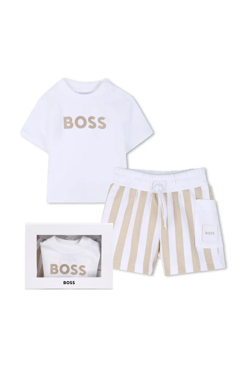 Boss compleu de zi din bumbac pentru copii Boss compleu de zi din bumbac pentru copii