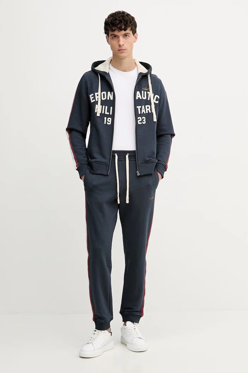 Compleu de trening pentru bărbați aeronautica militare, din bumbac Compleu de trening pentru bărbați aeronautica militare, din bumbac