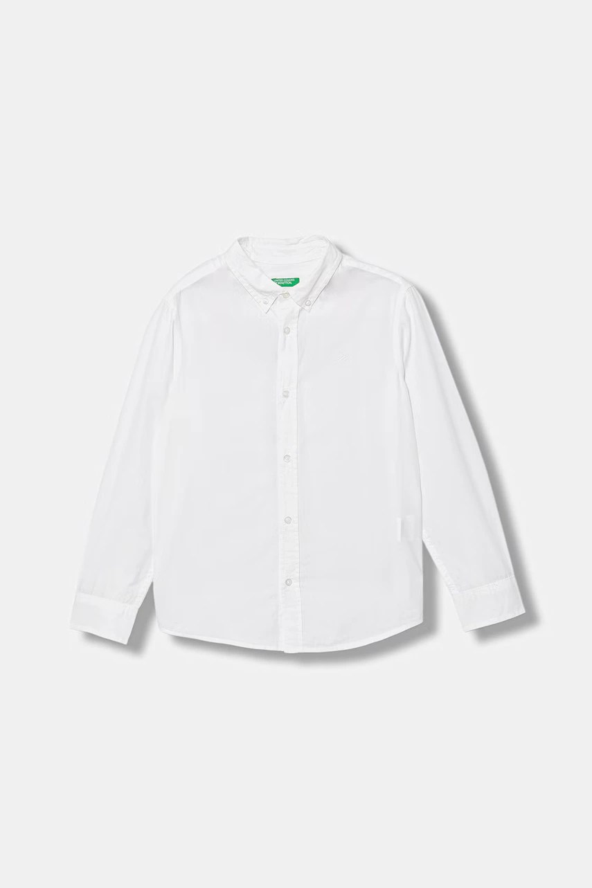 Cămașă pentru copii united colors of benetton din bumbac Cămașă pentru copii united colors of benetton din bumbac