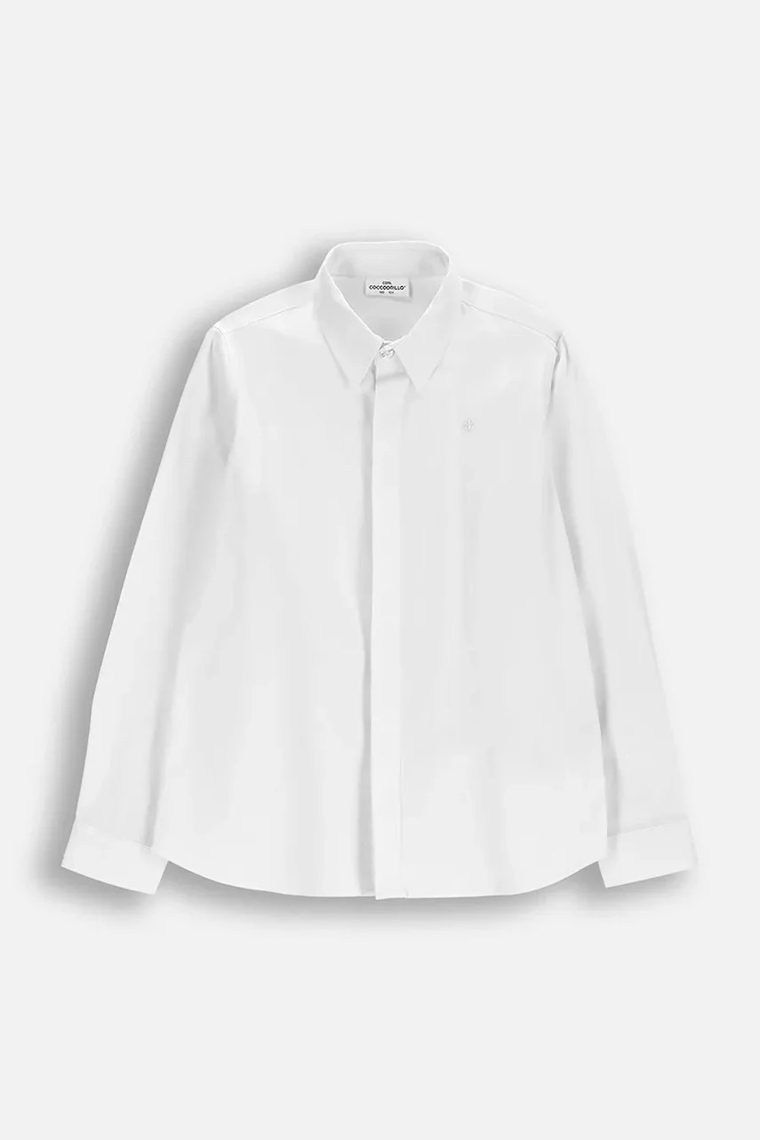 Cămașă pentru copii coccodrillo, confecționată din bumbac Cămașă pentru copii coccodrillo, confecționată din bumbac