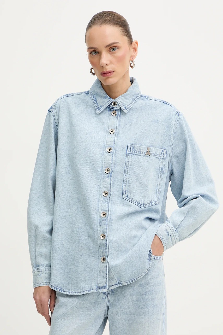 Cămașă jeans patrizia pepe Cămașă jeans patrizia pepe