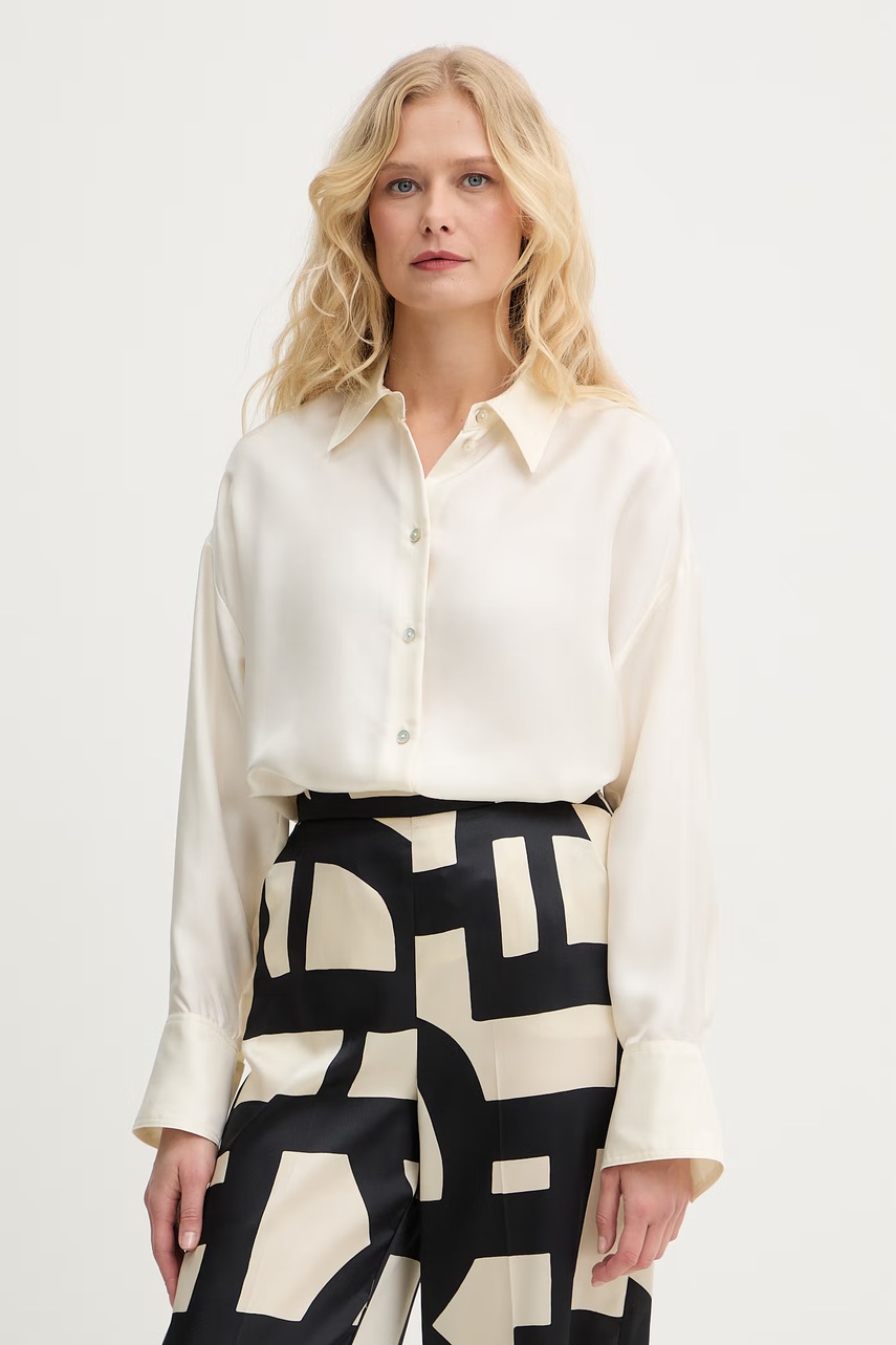 Cămașă de mătase marella MLMFARO Cămașă de mătase marella MLMFARO