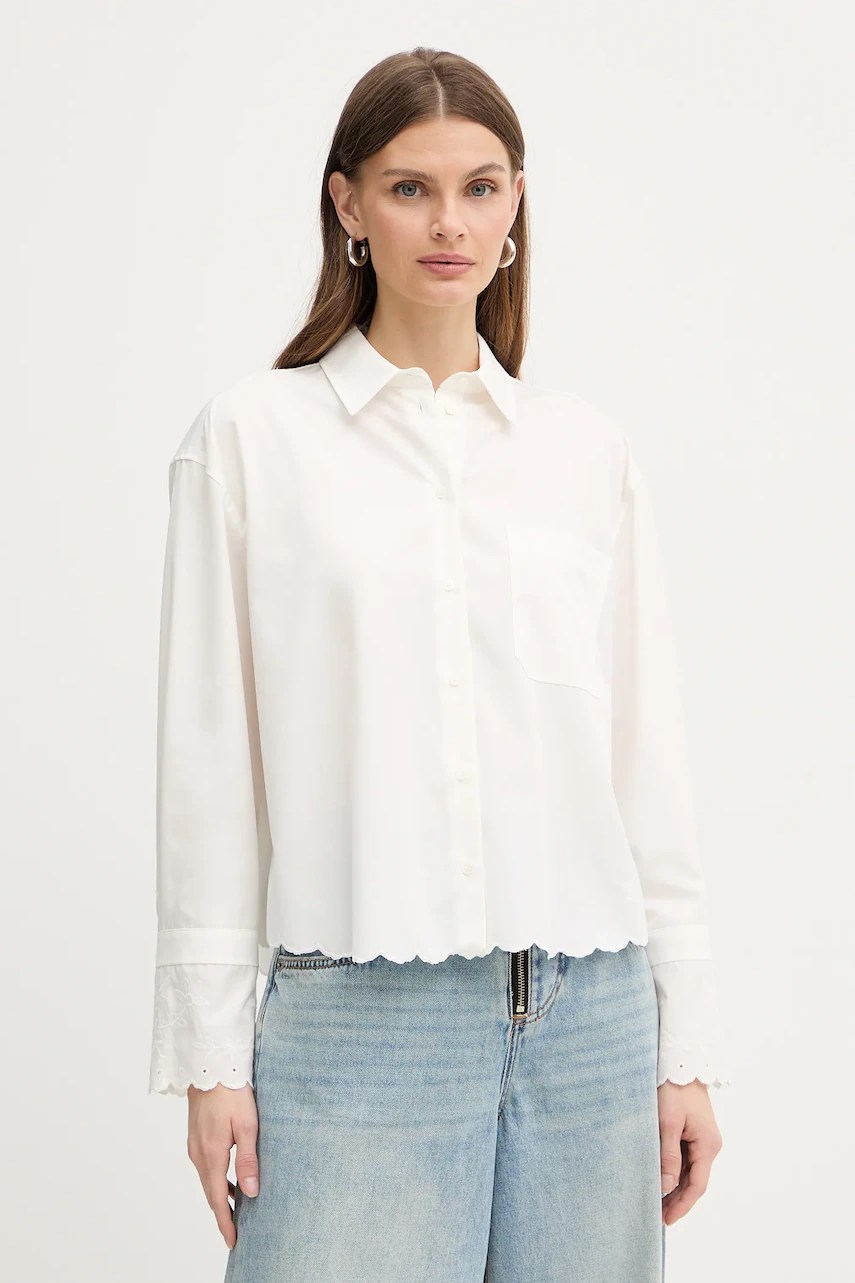 Weekend max mara cămașă din bumbac NEUTRO Weekend max mara cămașă din bumbac NEUTRO