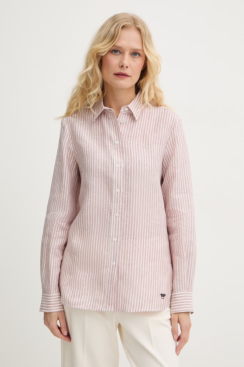 Cămașă pentru femei weekend max mara din in GIURATO Cămașă pentru femei weekend max mara din in GIURATO