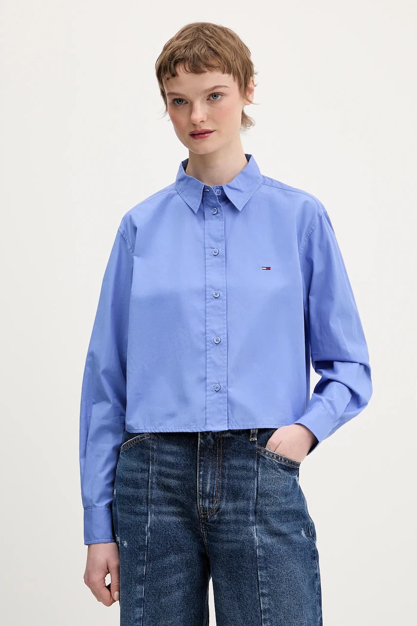 Cămașă tommy jeans din bumbac Cămașă tommy jeans din bumbac