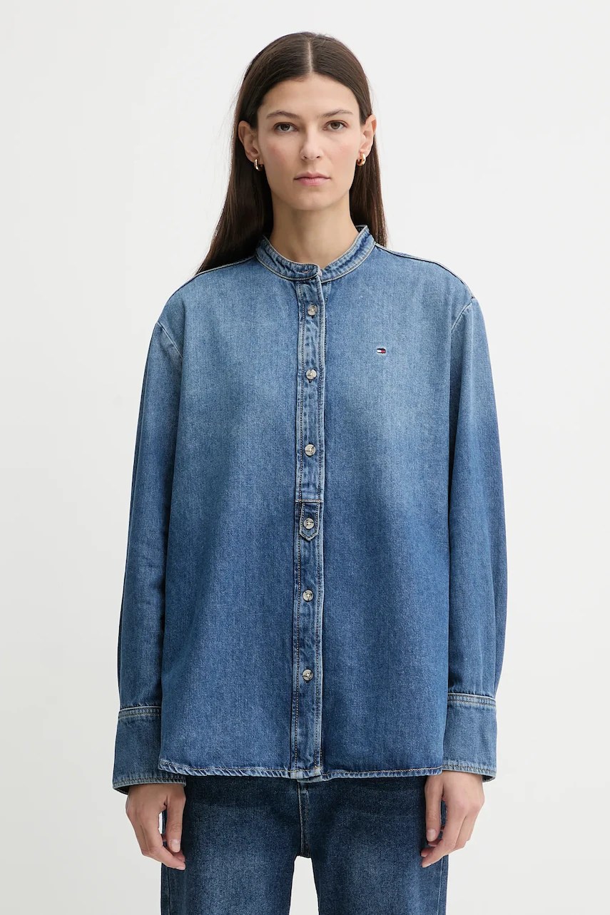 Cămașă jeans tommy hilfiger Cămașă jeans tommy hilfiger