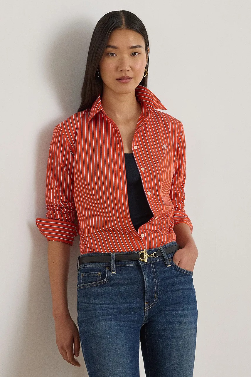 Cămașă din bumbac lauren ralph lauren Cămașă din bumbac lauren ralph lauren