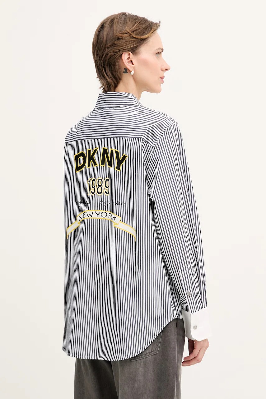Cămașă DKNY pentru femei, din bumbac Cămașă DKNY pentru femei, din bumbac
