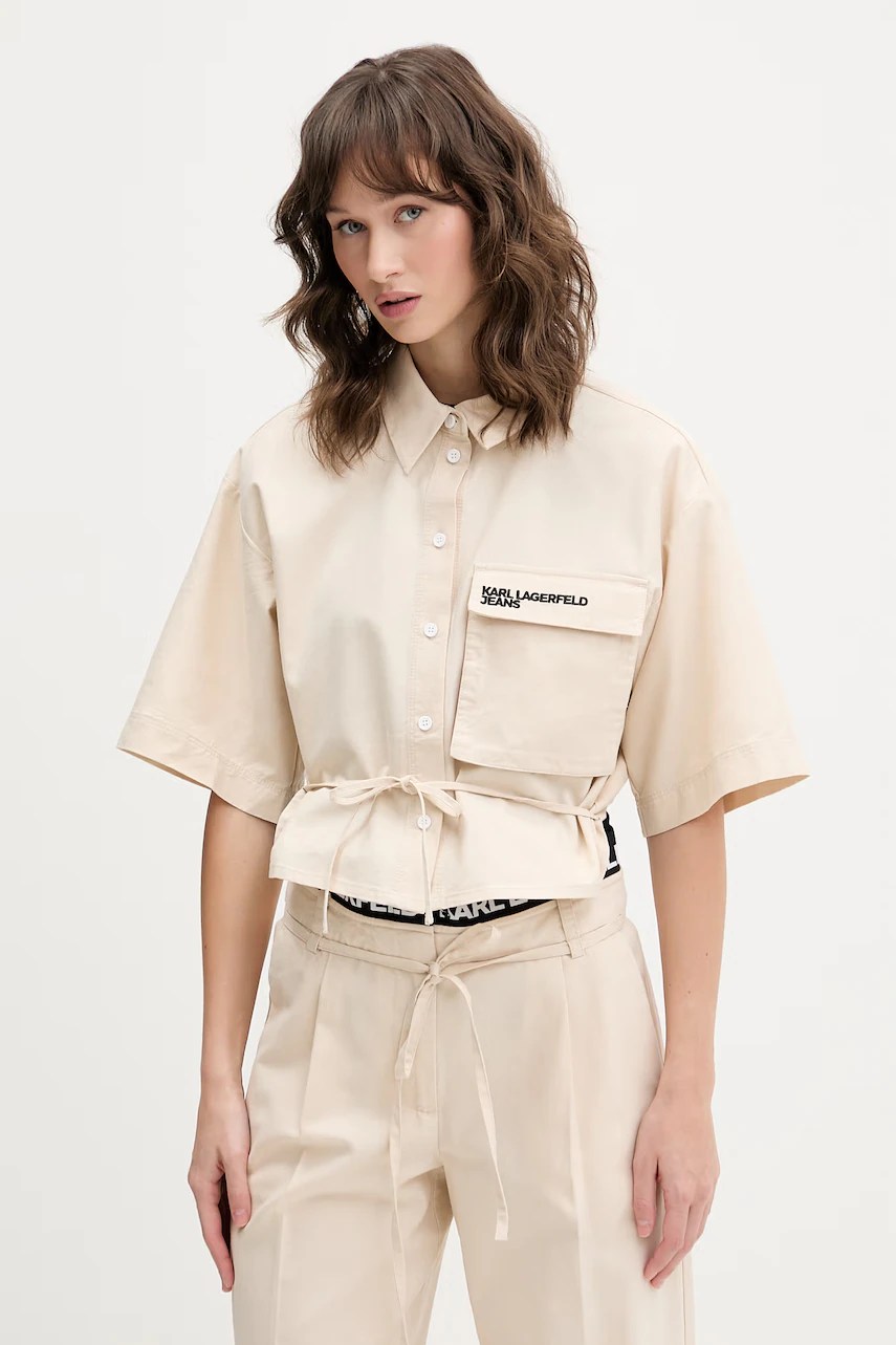 Cămașă pentru femei karl lagerfeld jeans Cămașă pentru femei karl lagerfeld jeans