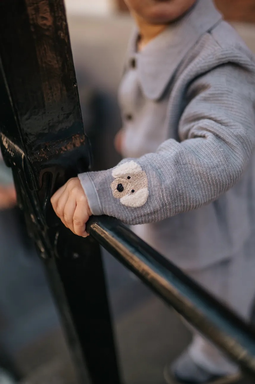 Cămașă bebe Lukian cu model Golden Retriever Cămașă bebe Lukian cu model Golden Retriever