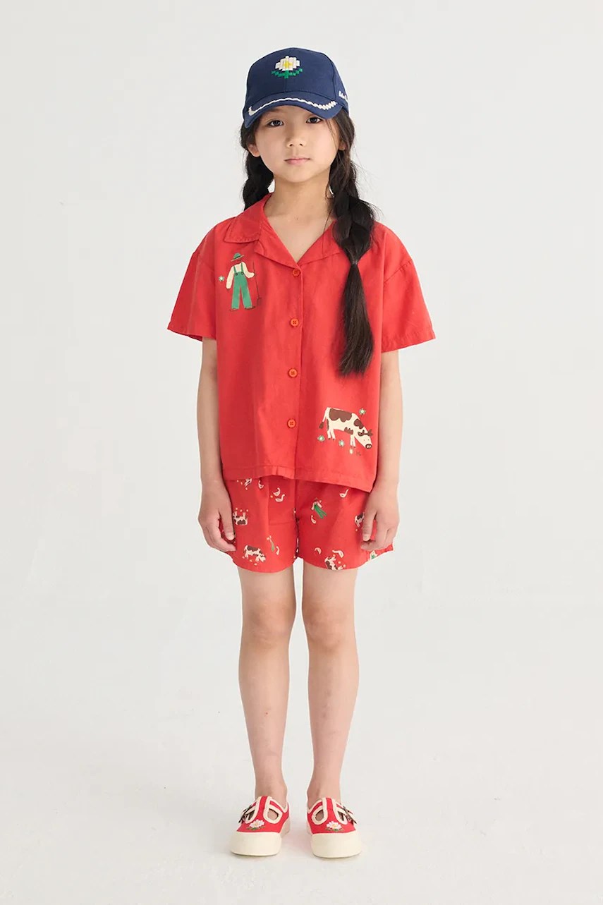 Cămașă bobo choses din bumbac pentru copii – Farm Adventure Cămașă bobo choses din bumbac pentru copii – Farm Adventure