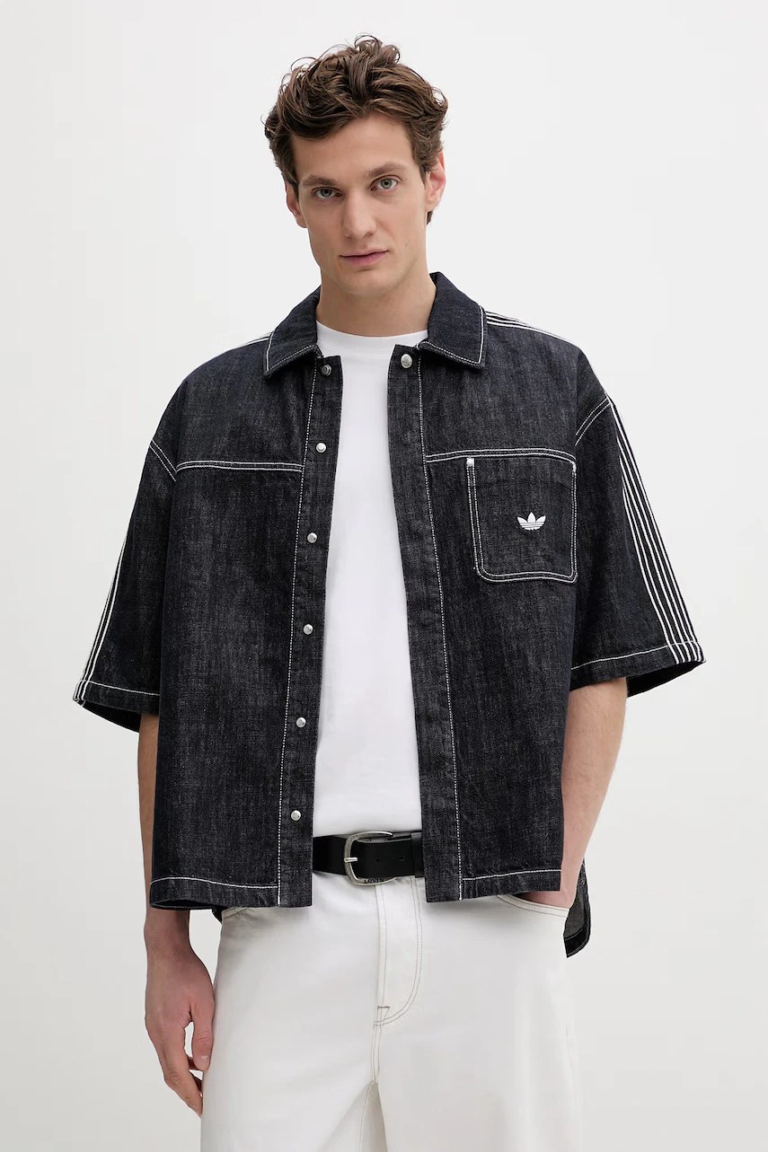 Cămașă jeans adidas originals Cămașă jeans adidas originals