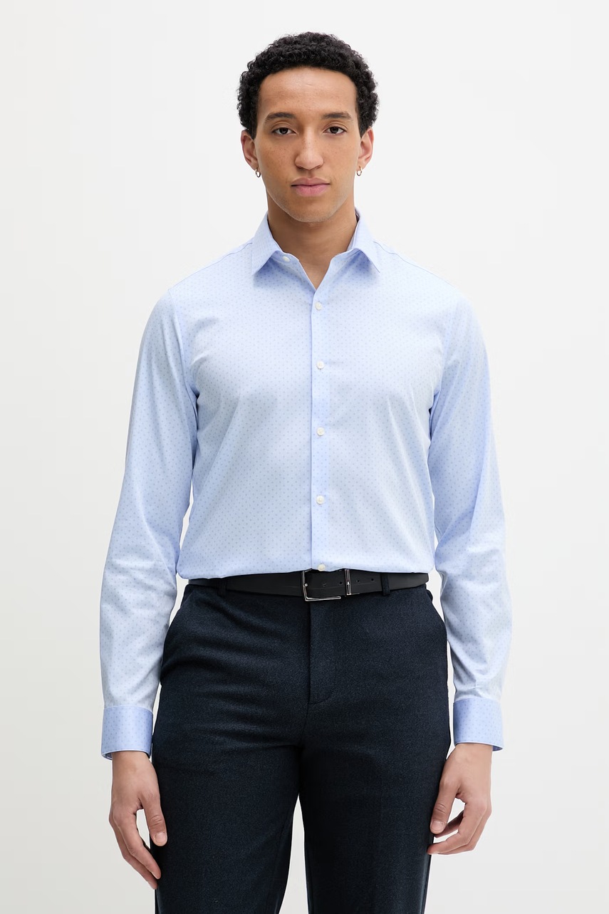 Cămașă calvin klein pentru bărbați din bumbac Cămașă calvin klein pentru bărbați din bumbac
