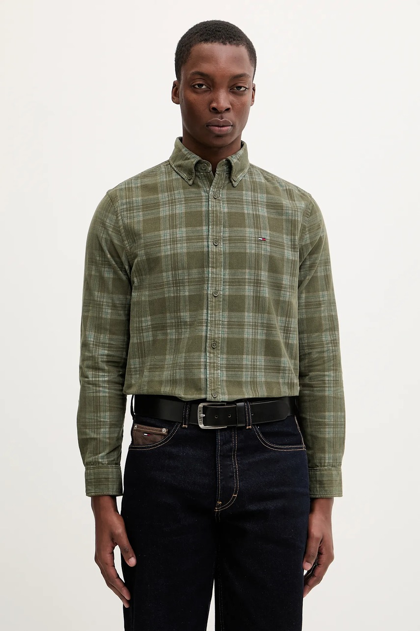 Cămășă din velur tommy jeans Cămășă din velur tommy jeans