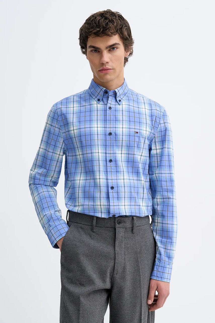 Cămașă din bumbac tommy jeans Cămașă din bumbac tommy jeans