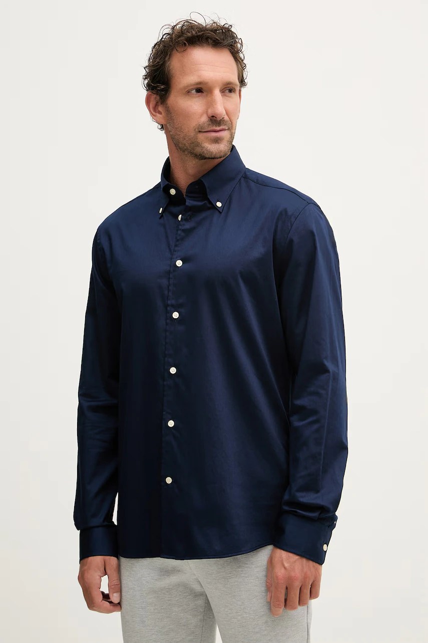 Cămașă de bărbați tommy hilfiger din bumbac cu elastan Cămașă de bărbați tommy hilfiger din bumbac cu elastan