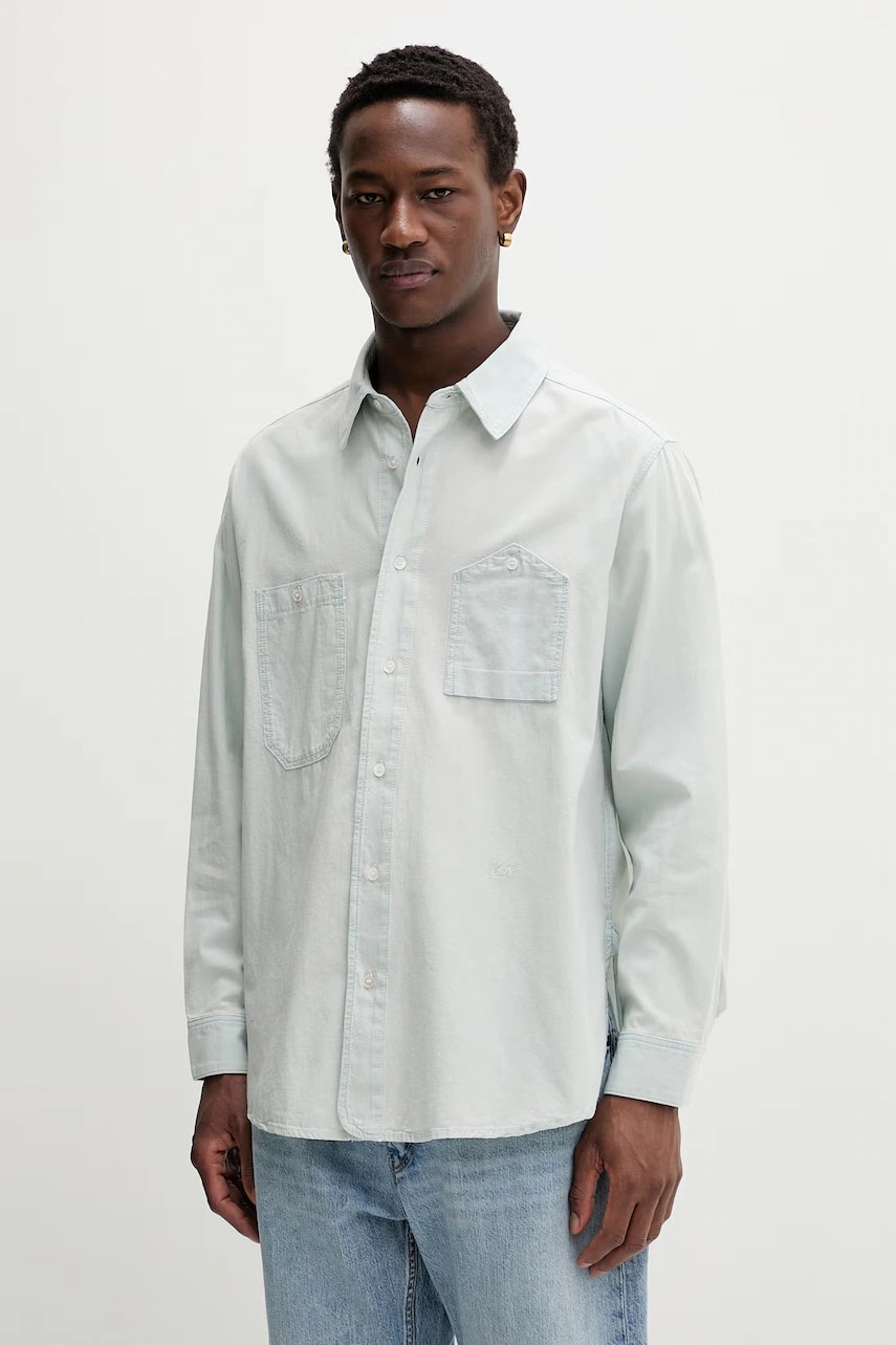 Cămașă din denim pentru bărbați kenzo Cămașă din denim pentru bărbați kenzo
