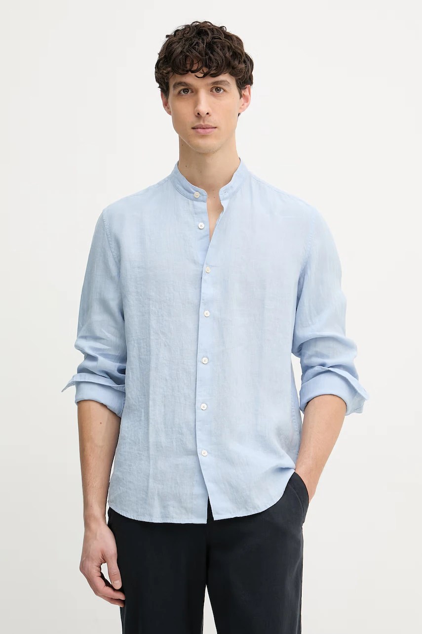 Marc o’polo cămașă bărbătească din in Marc o’polo cămașă bărbătească din in