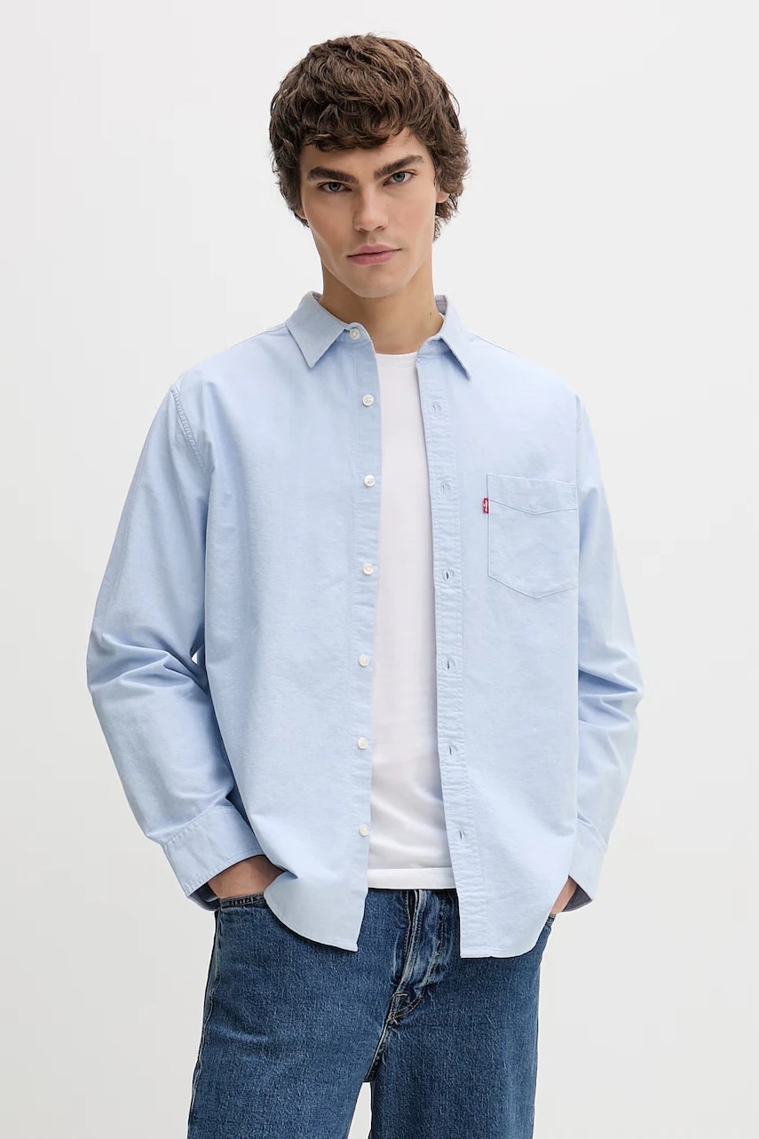 Cămașă levi’s pentru bărbați din bumbac SUNset 1 POCKET STANDARD Cămașă levi’s pentru bărbați din bumbac SUNset 1 POCKET STANDARD