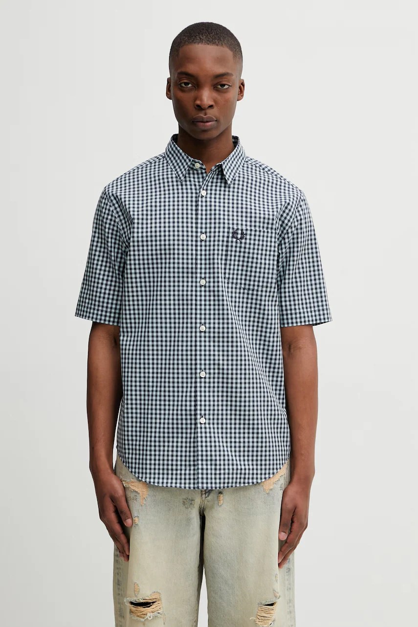 Cămașă din bumbac fred perry Cămașă din bumbac fred perry