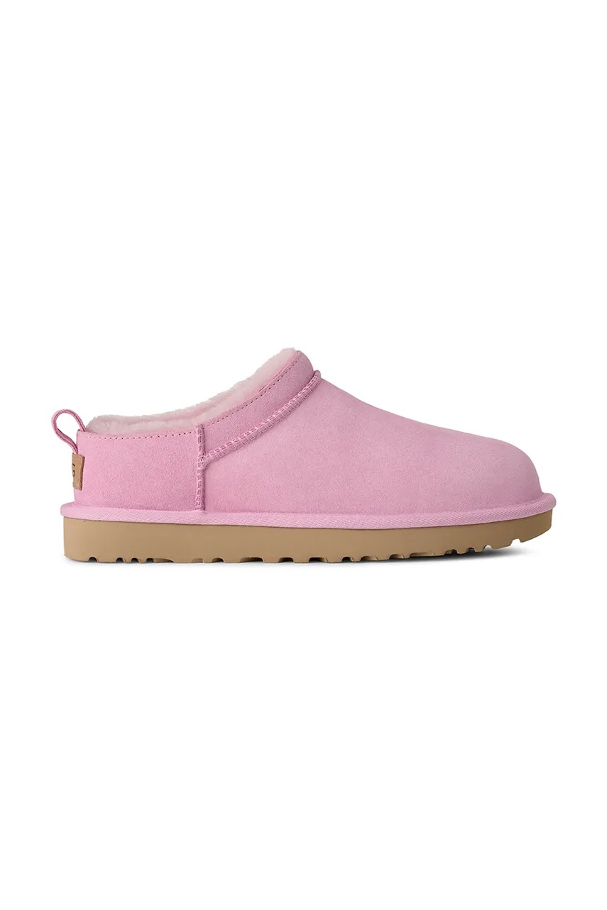 Papuci UGG din piele întoarsă w Classic Micro Papuci UGG din piele întoarsă w Classic Micro