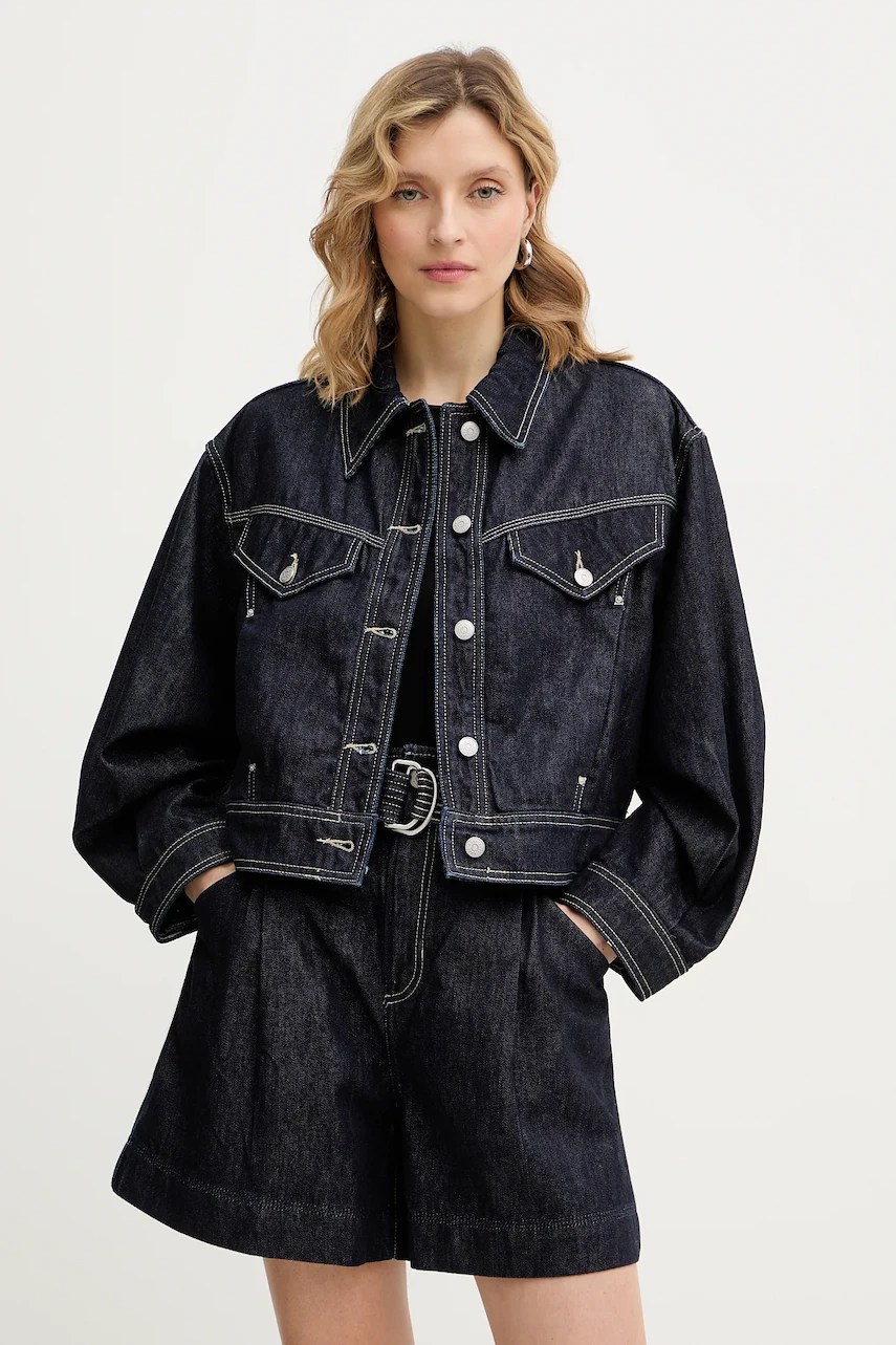 Geacă de jeans BOSS orange c BOMBER TRUCKER 1.0 Geacă de jeans BOSS orange c BOMBER TRUCKER 1.0