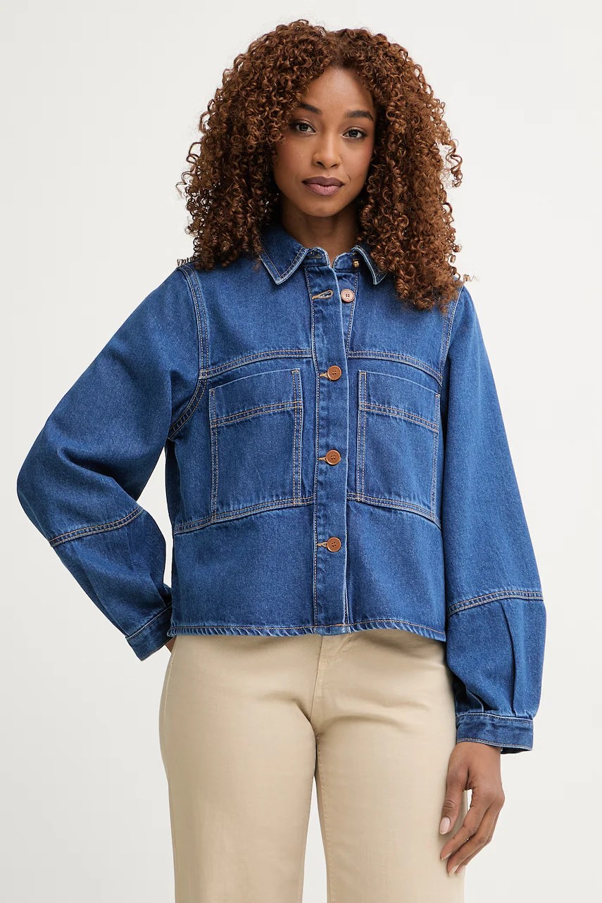 Geacă de blugi pentru femei united colors of benetton Geacă de blugi pentru femei united colors of benetton