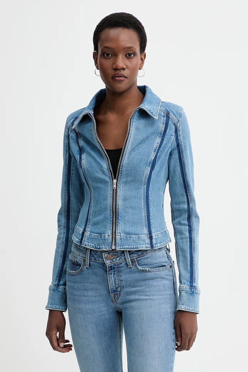 Geacă jeans levi’s SHADOW SEAMED SHAPED Geacă jeans levi’s SHADOW SEAMED SHAPED