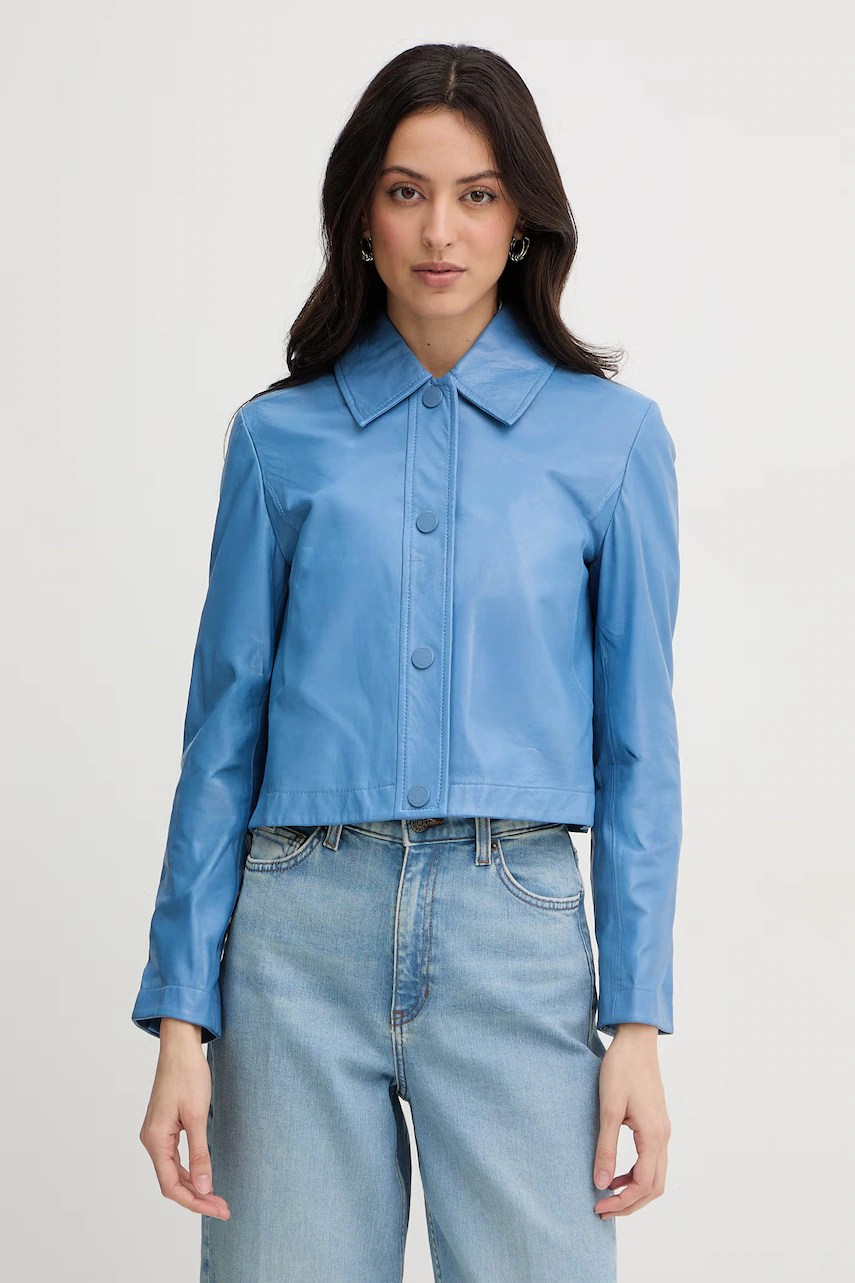 Max&co. jachetă din piele pentru femei MCOBOCCALE Max&co. jachetă din piele pentru femei MCOBOCCALE