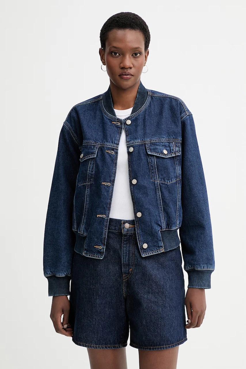 Marc o’polo jachetă bomber denim Marc o’polo jachetă bomber denim