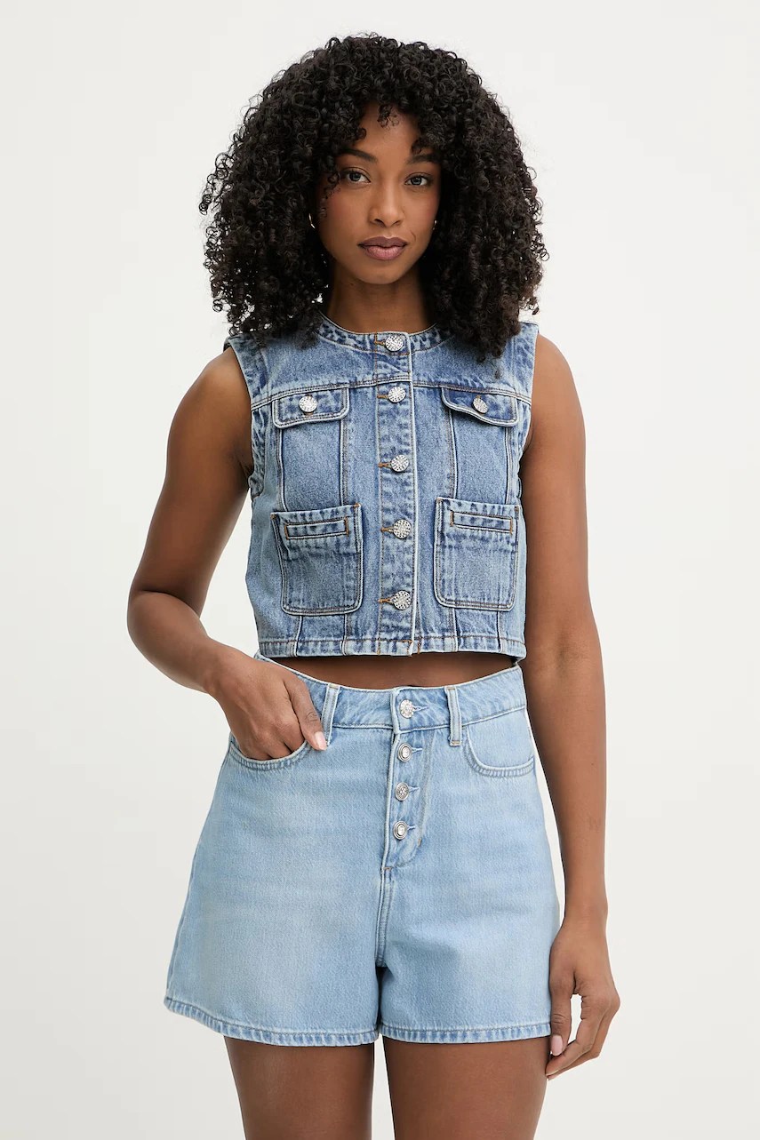 Vestă pentru femei din denim morgan Vestă pentru femei din denim morgan